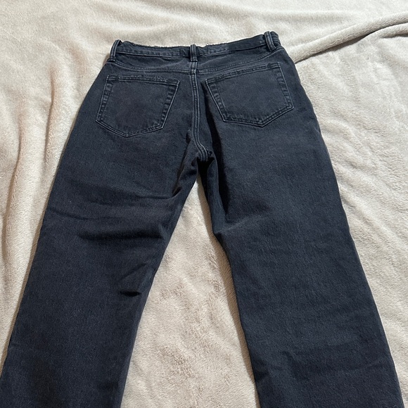 Abercrombie & Fitch Charcoal High Rise Jeans - Picture 8 of 9